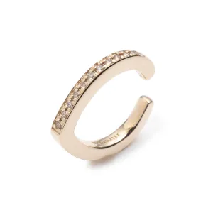 MANHATTAN Diamond Ear Cuff Small size
