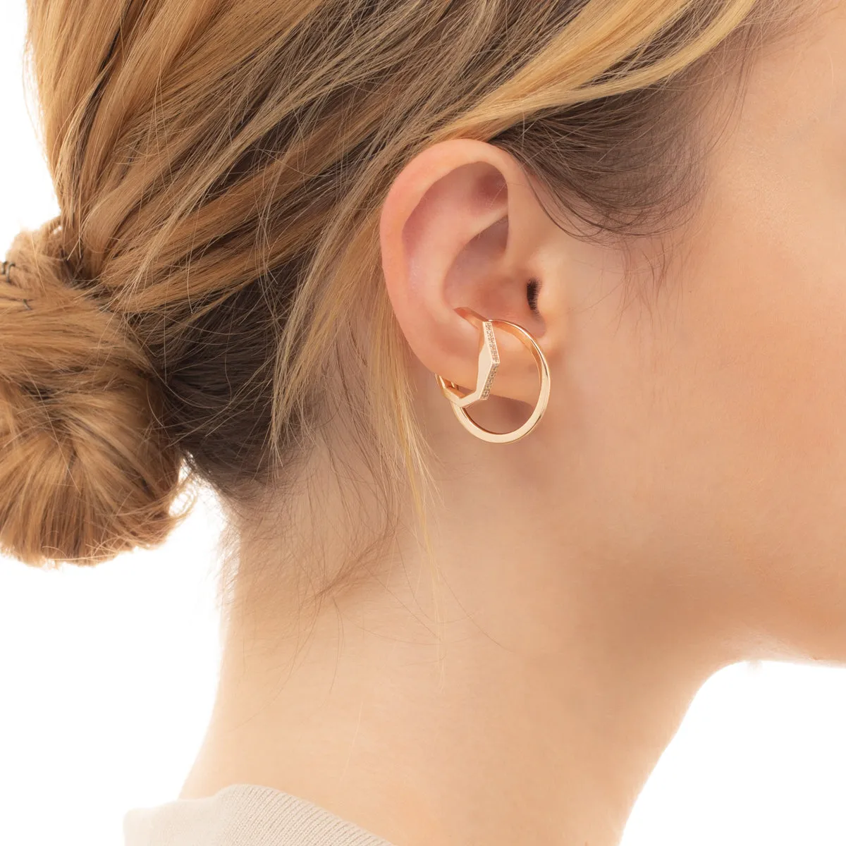 MANHATTAN Diamond Ear Cuff