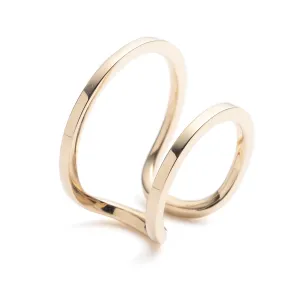MANHATTAN Double Line Ear Cuff