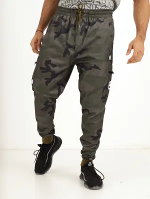 Men's All Over Print Fleece Pant - Camo