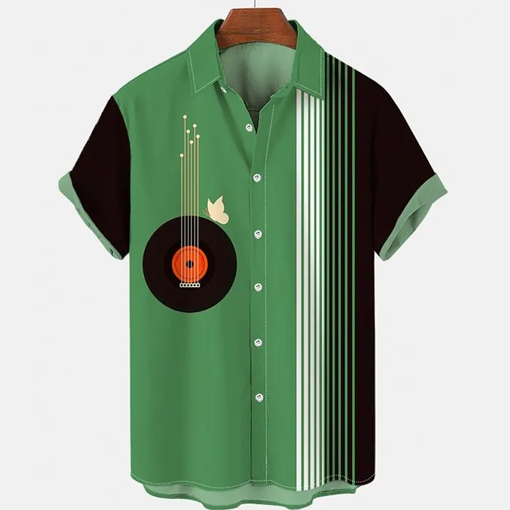 Men's Button Down Summer Hawaiian Shirts