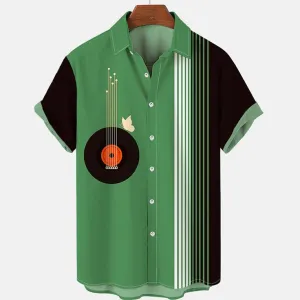 Men's Button Down Summer Hawaiian Shirts