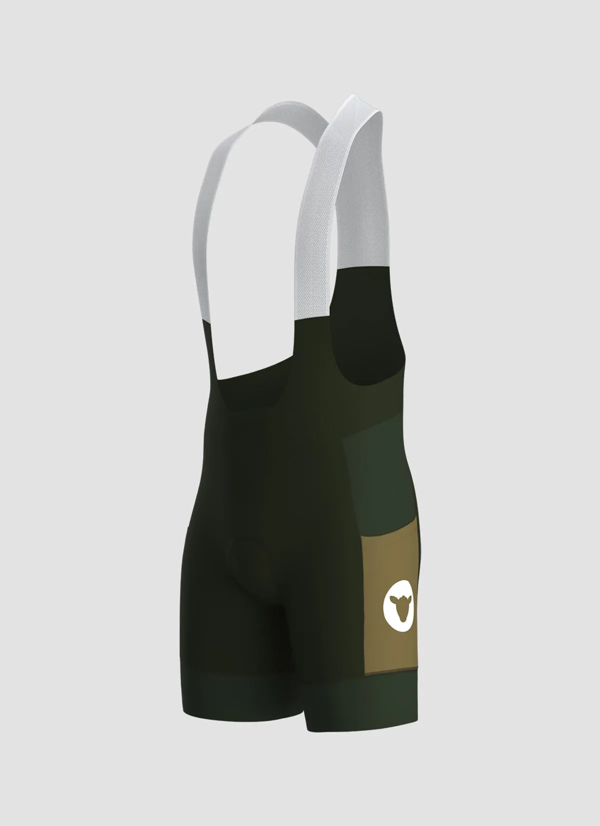 Men's Cargo Bib - Military Olive
