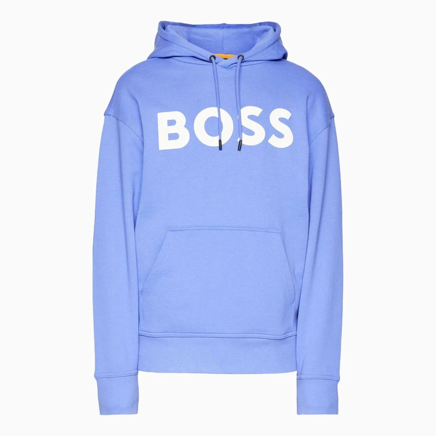 Men's Logo Print Hoodie In French Terry Cotton