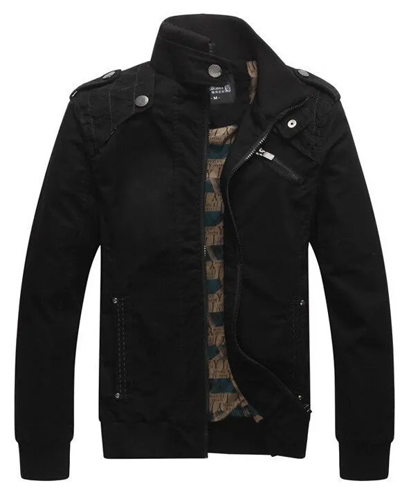 Men's Military Fashion Jacket Up To 4XL