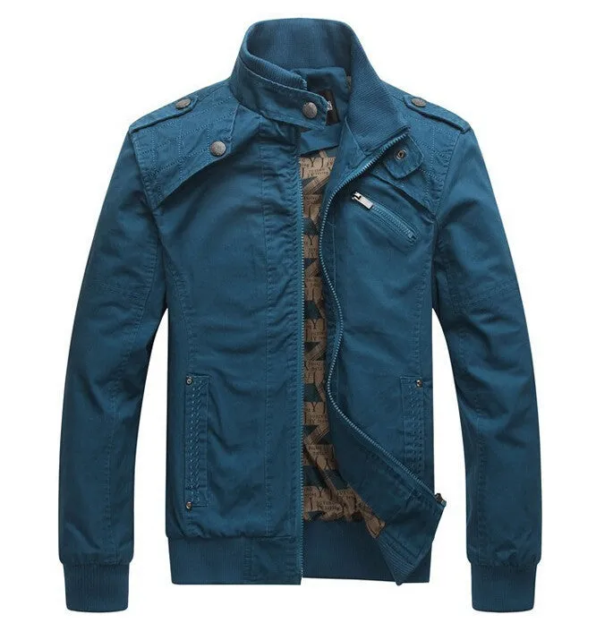 Men's Military Fashion Jacket Up To 4XL