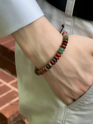 Men's Mixed Gemstone Bracelet