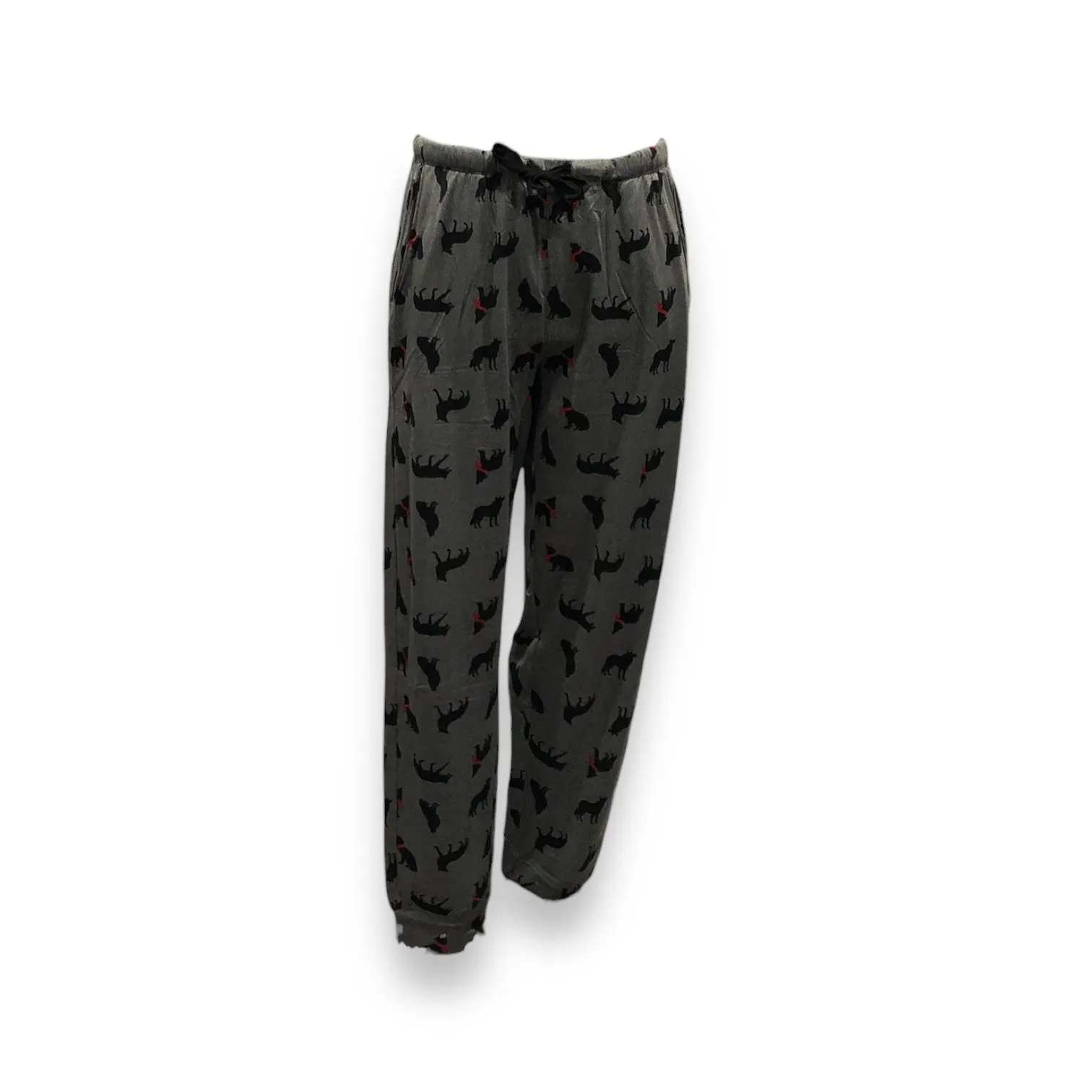 Men's Peached Jersey Knit Jogger Pants with Drawstring & Slash Pockets
