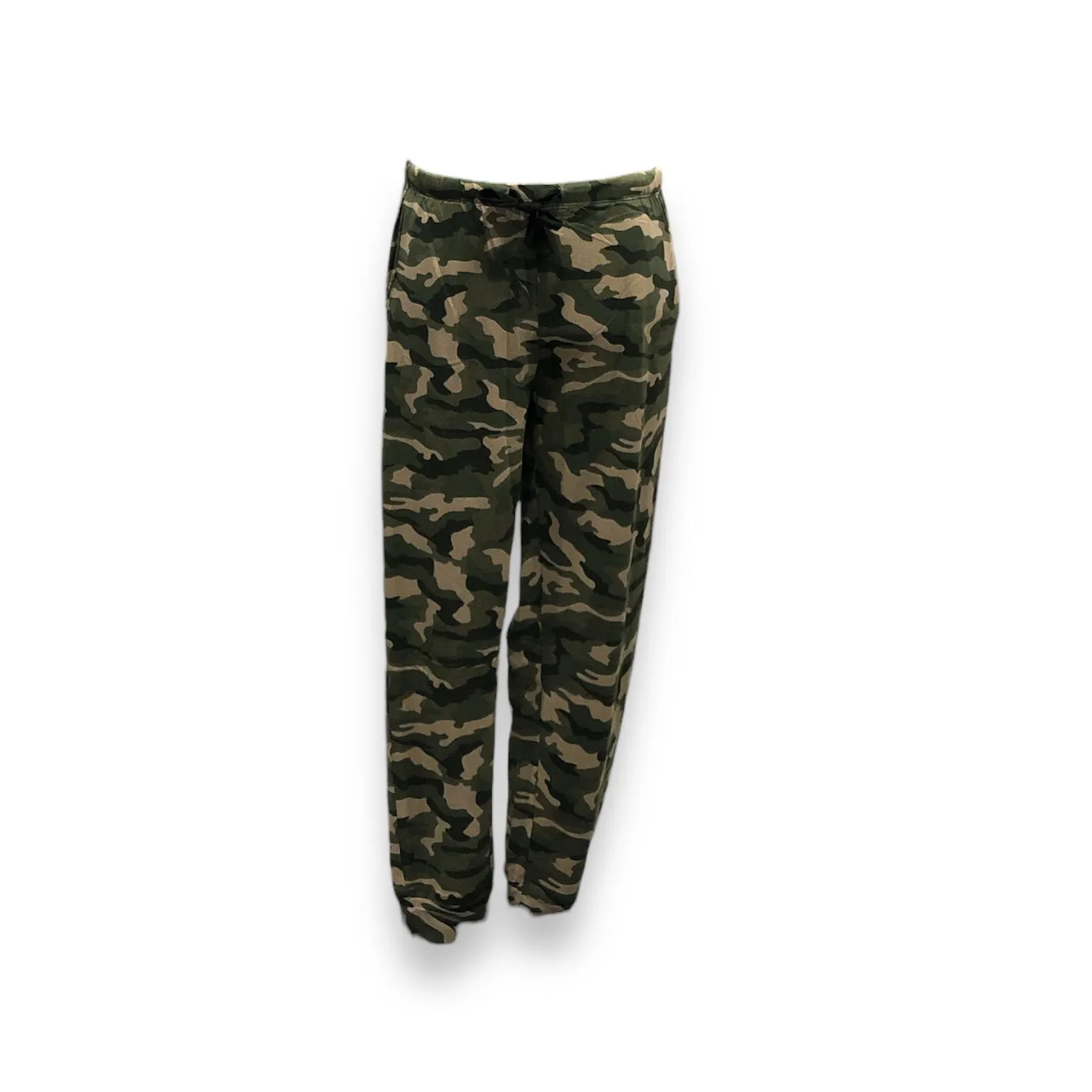 Men's Peached Jersey Knit Jogger Pants with Drawstring & Slash Pockets