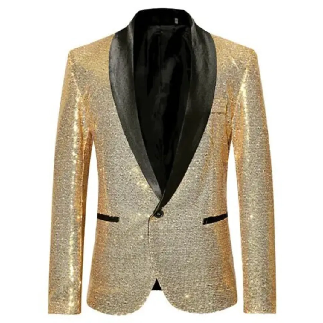 Men's Sequin Party Blazer Coat | Formal