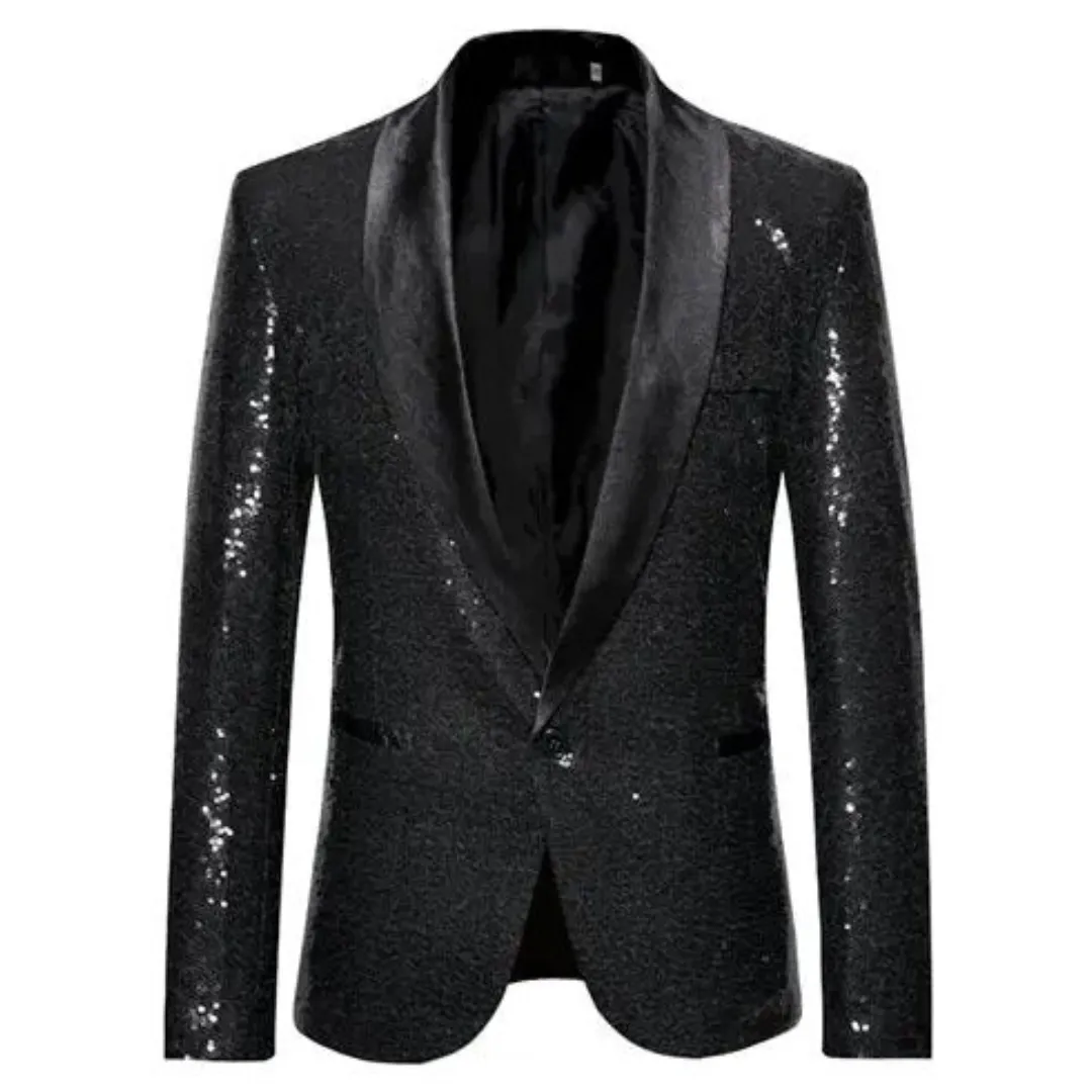 Men's Sequin Party Blazer Coat | Formal