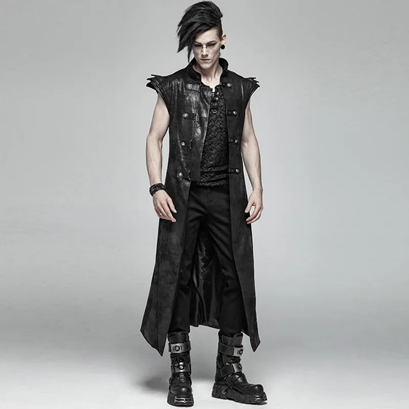 Men's Sleeveless Punk Streetwear Tank Top