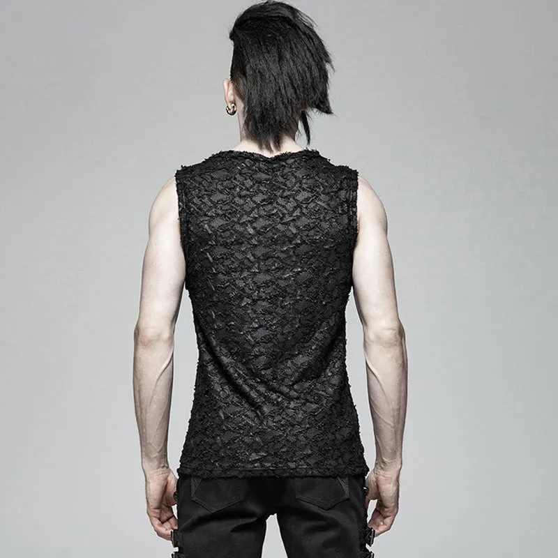 Men's Sleeveless Punk Streetwear Tank Top