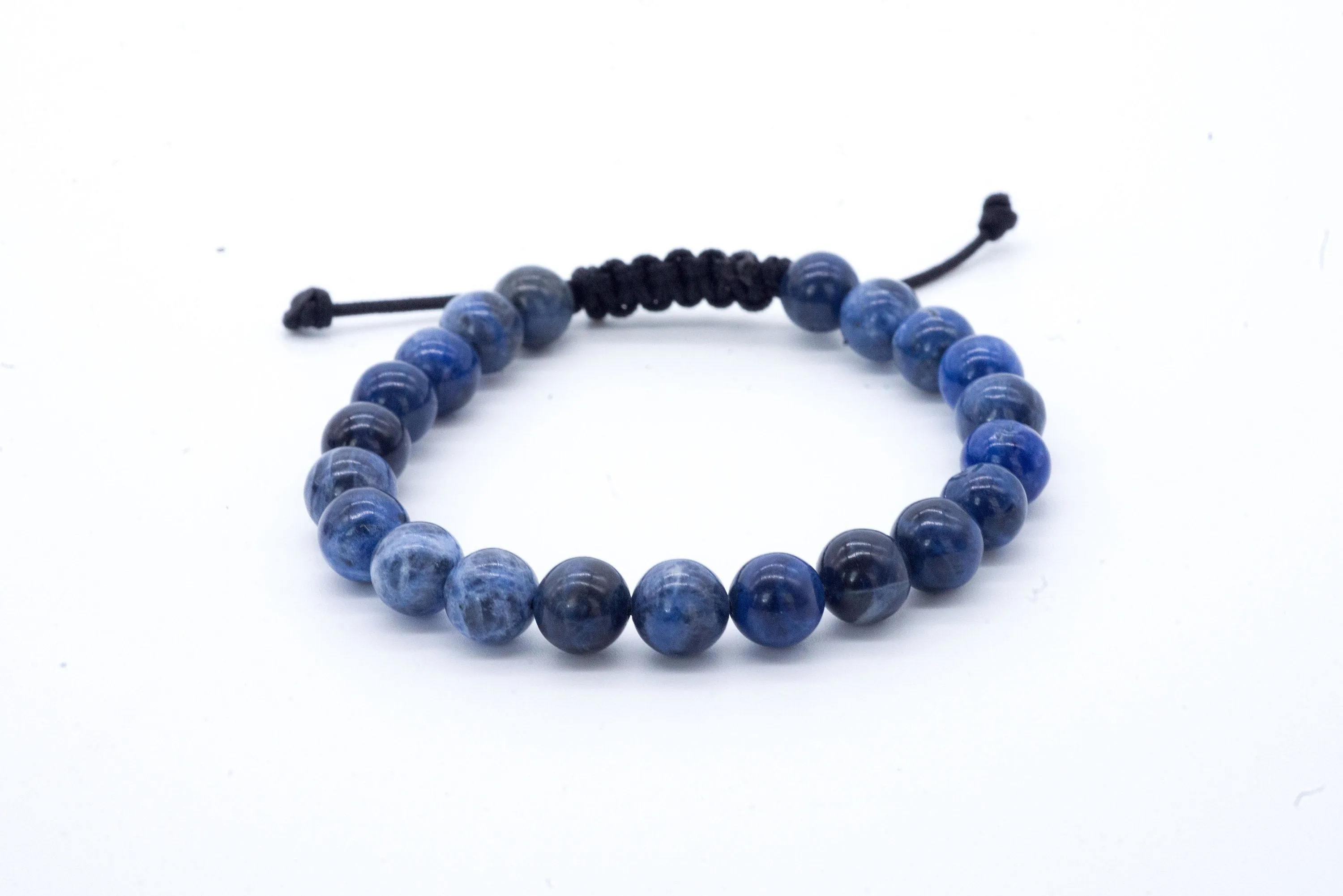Men's Sodalite Corded Bracelet