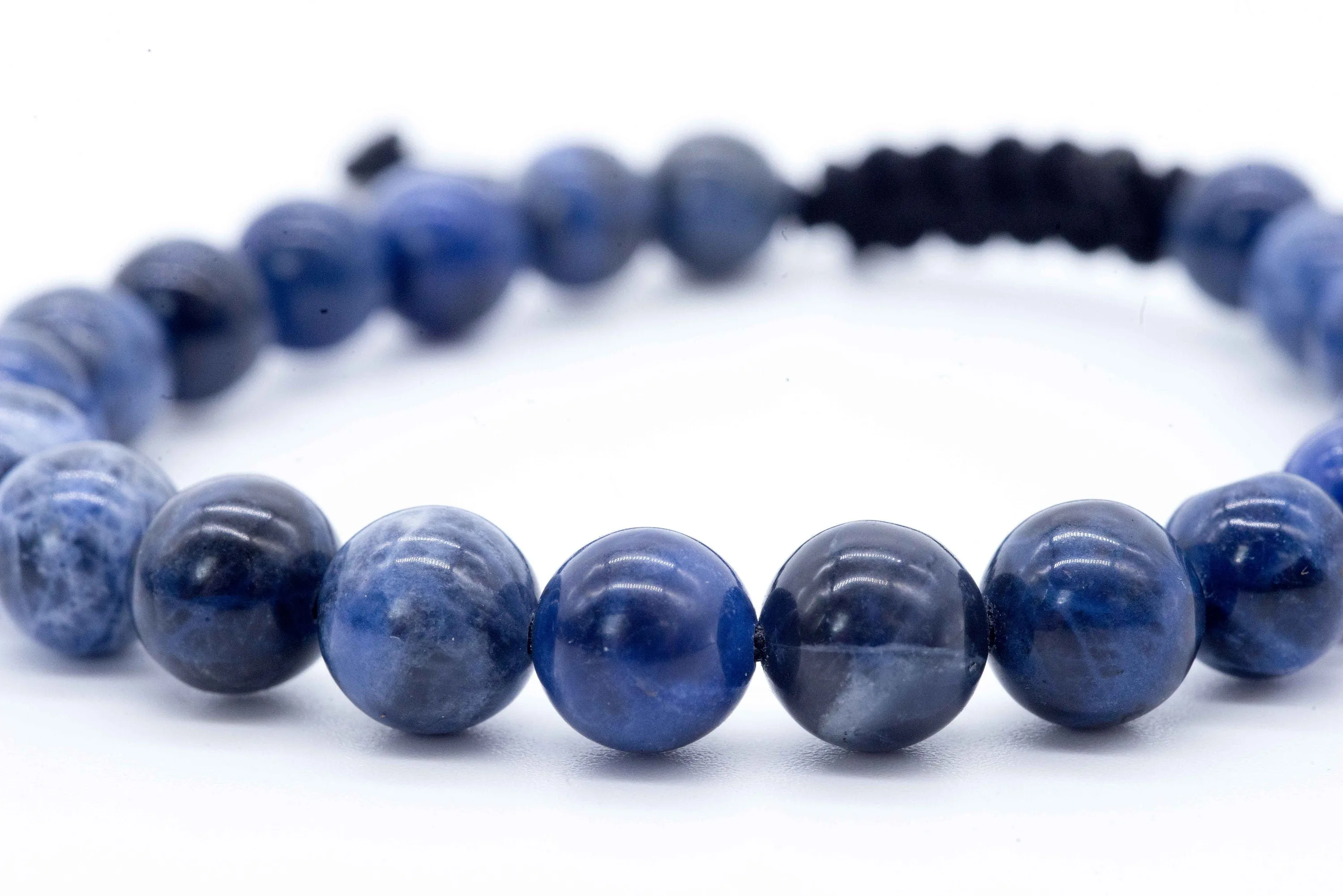Men's Sodalite Corded Bracelet