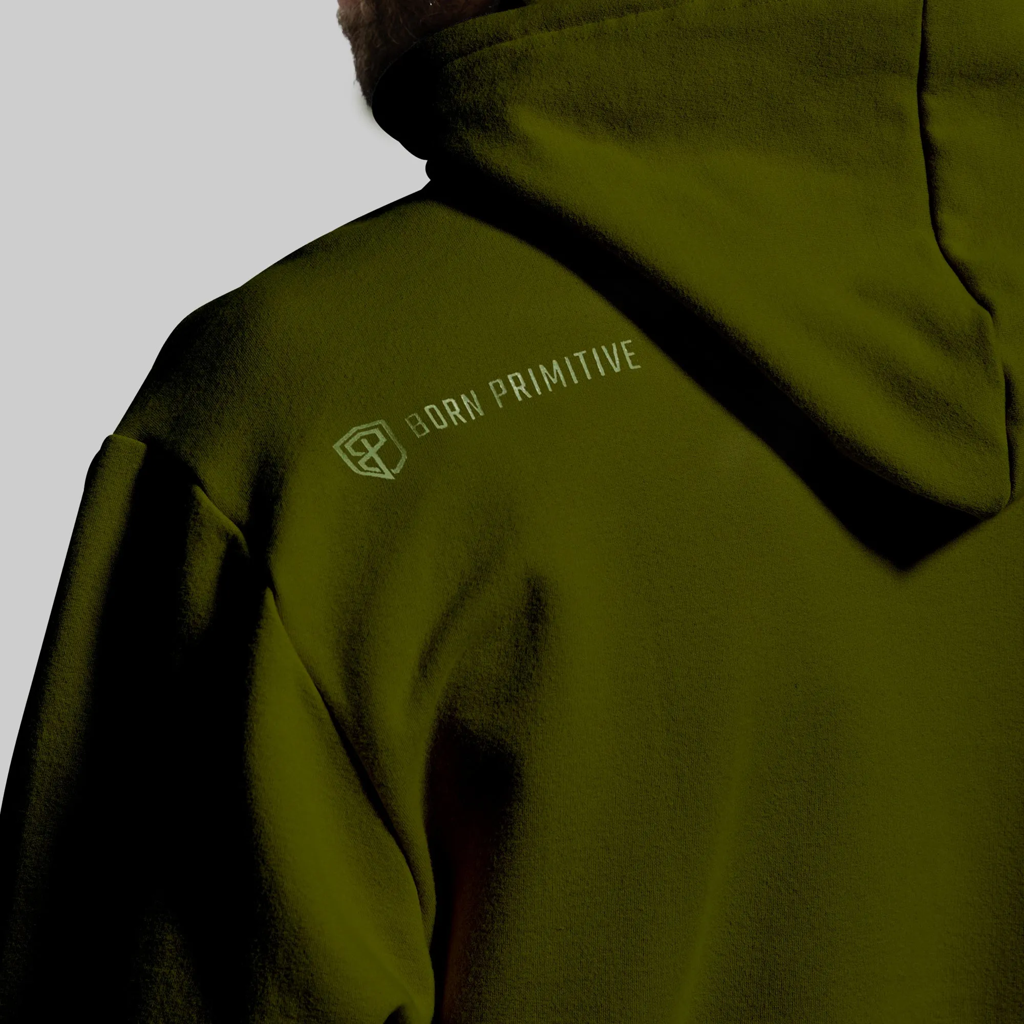 Men's Unmatched Hoodie (Military Green)