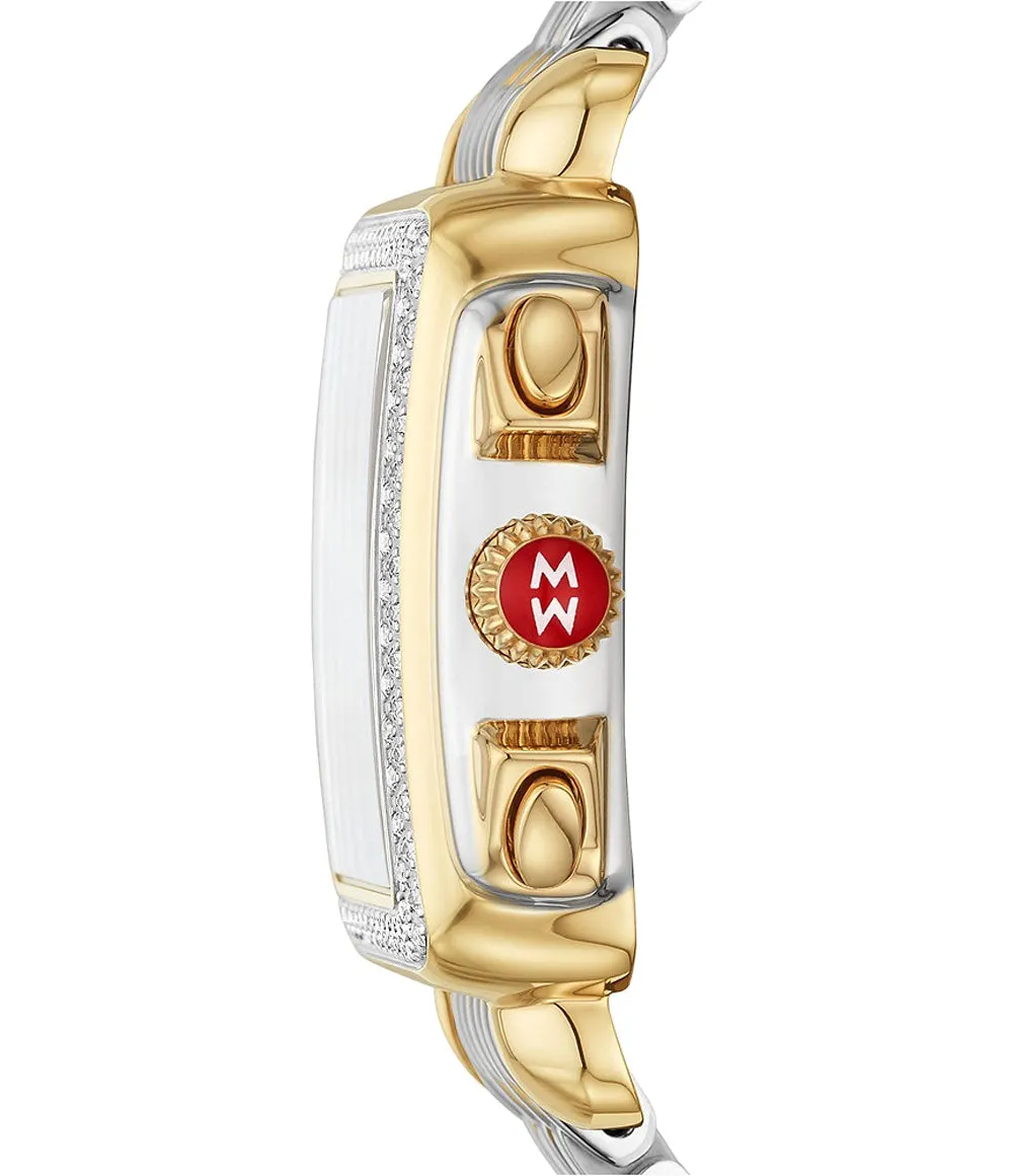 Michele Deco Two-Tone 18k Gold Diamond MWW06A000776