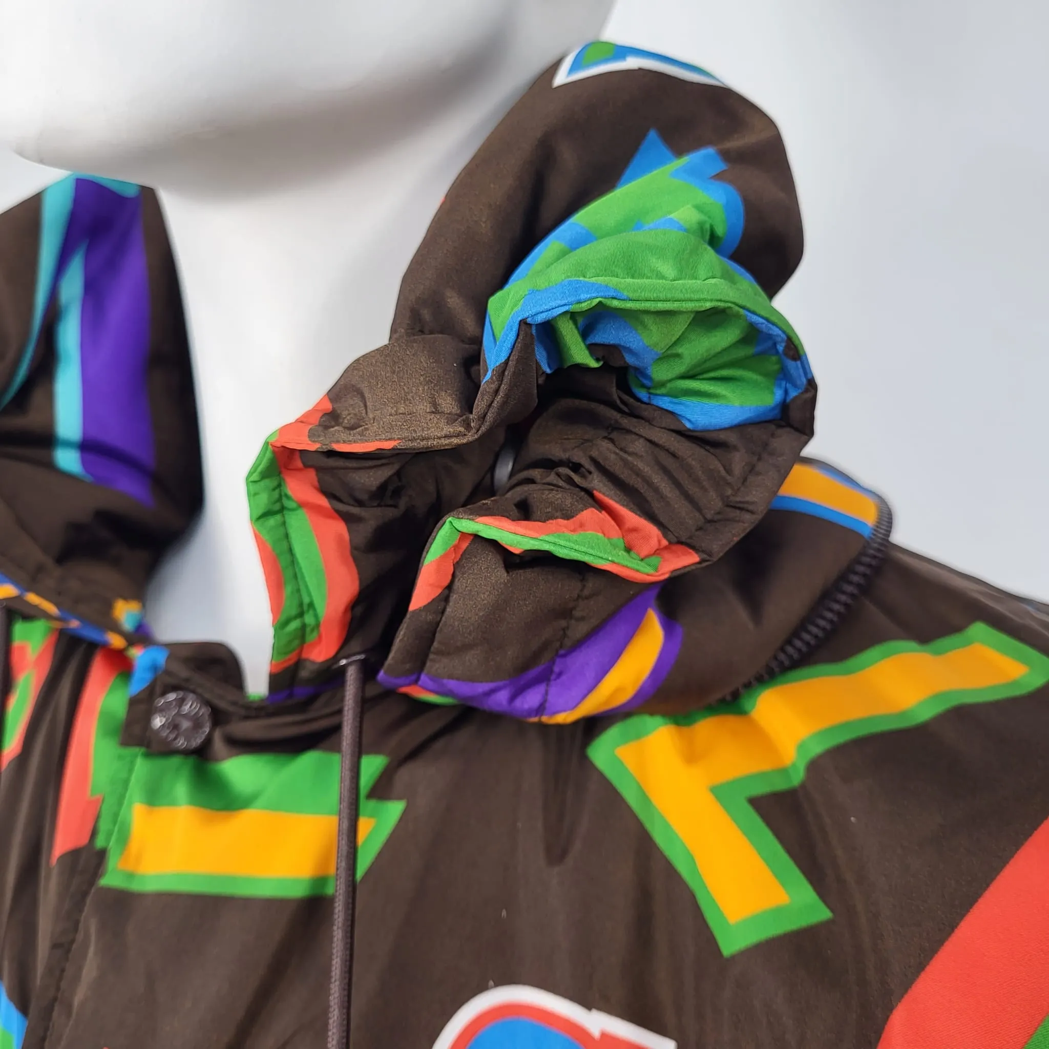 NBA Letters Hooded Blouson