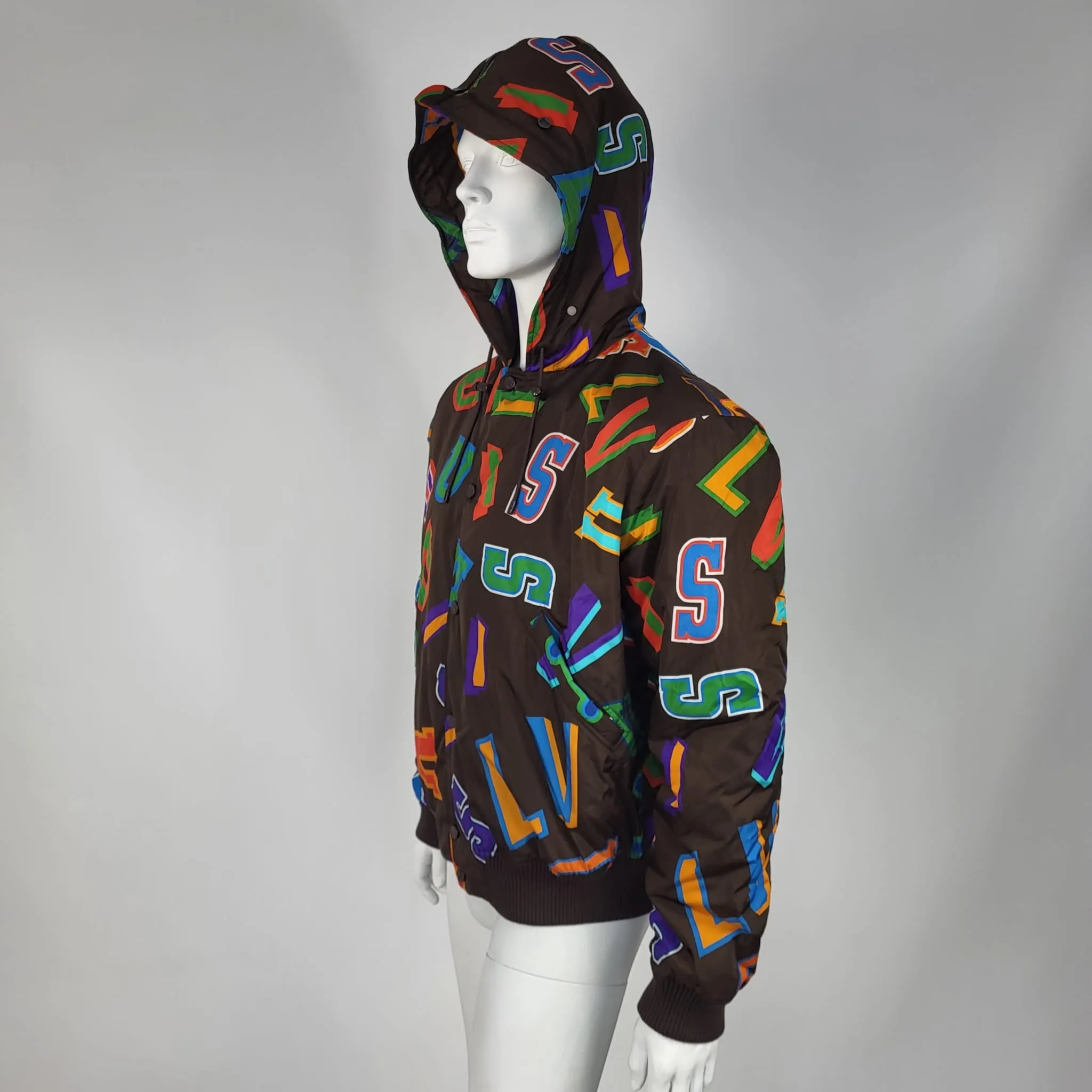 NBA Letters Hooded Blouson