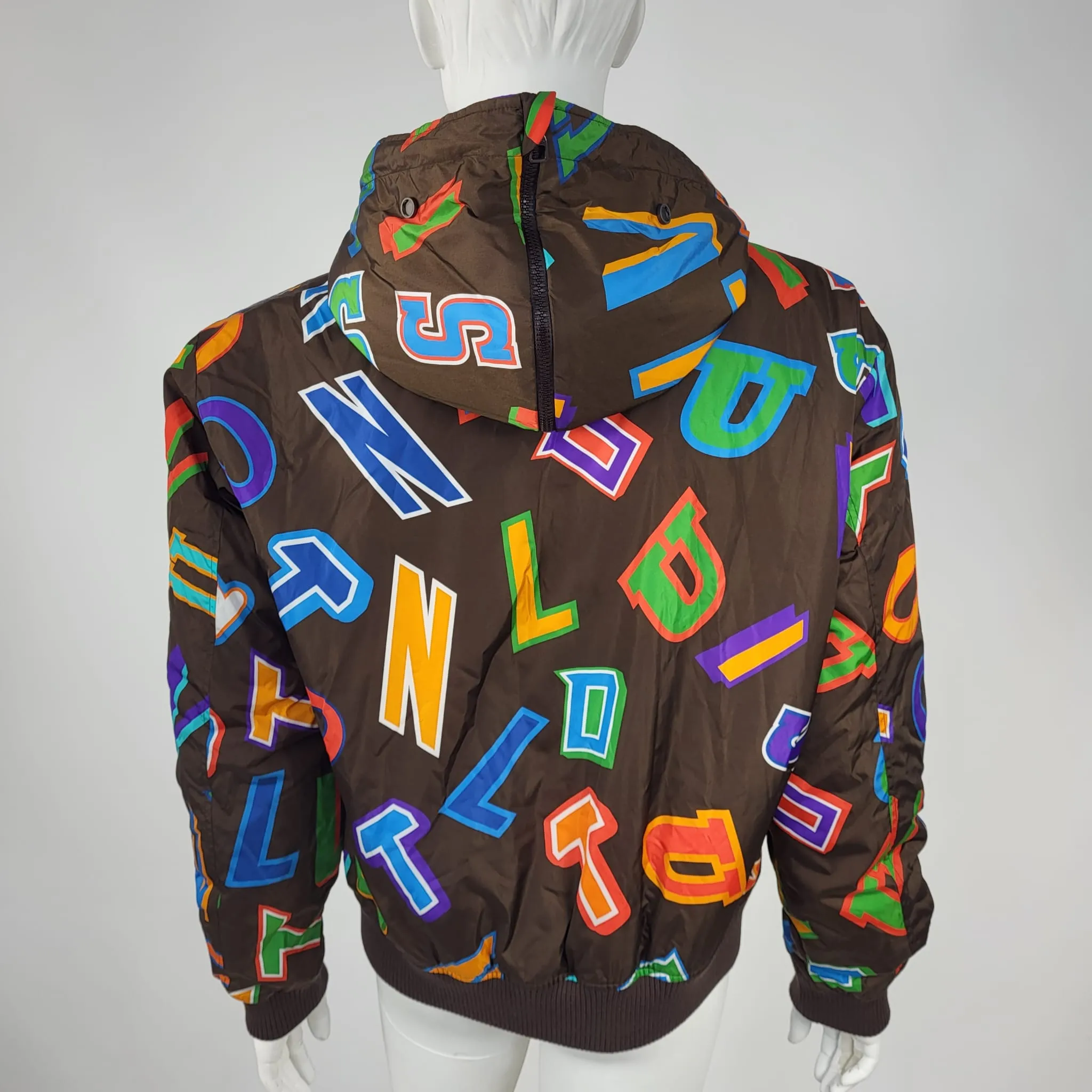 NBA Letters Hooded Blouson