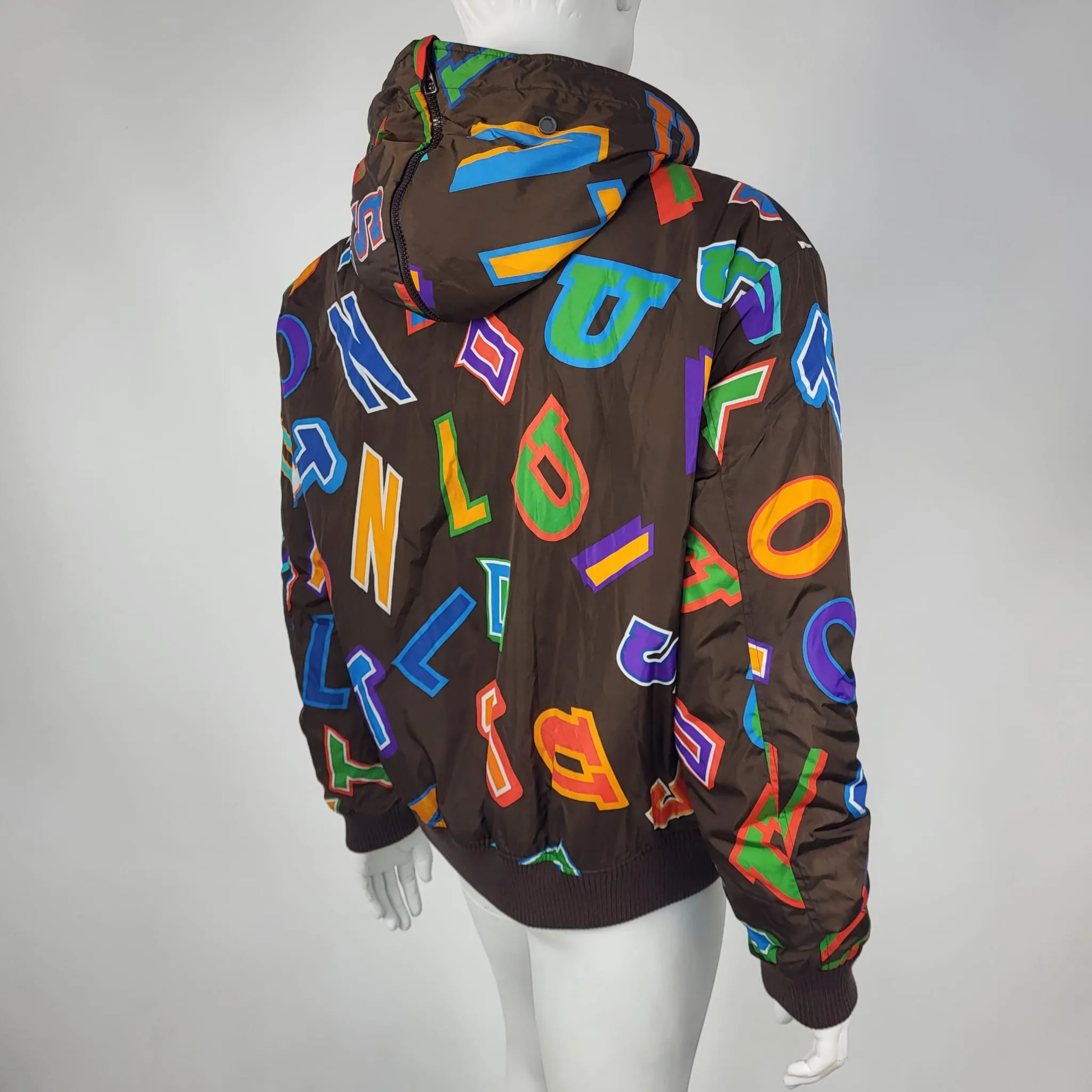 NBA Letters Hooded Blouson