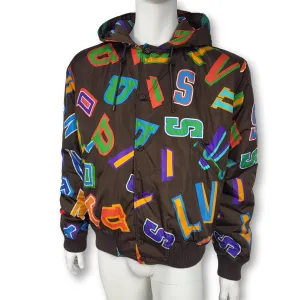 NBA Letters Hooded Blouson