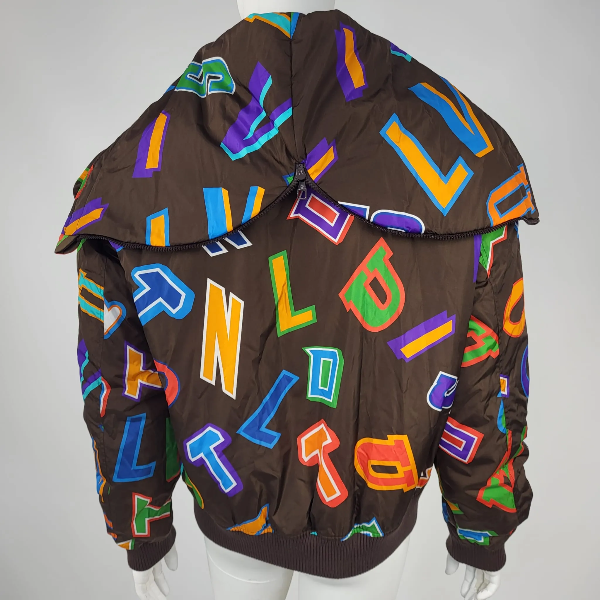 NBA Letters Hooded Blouson