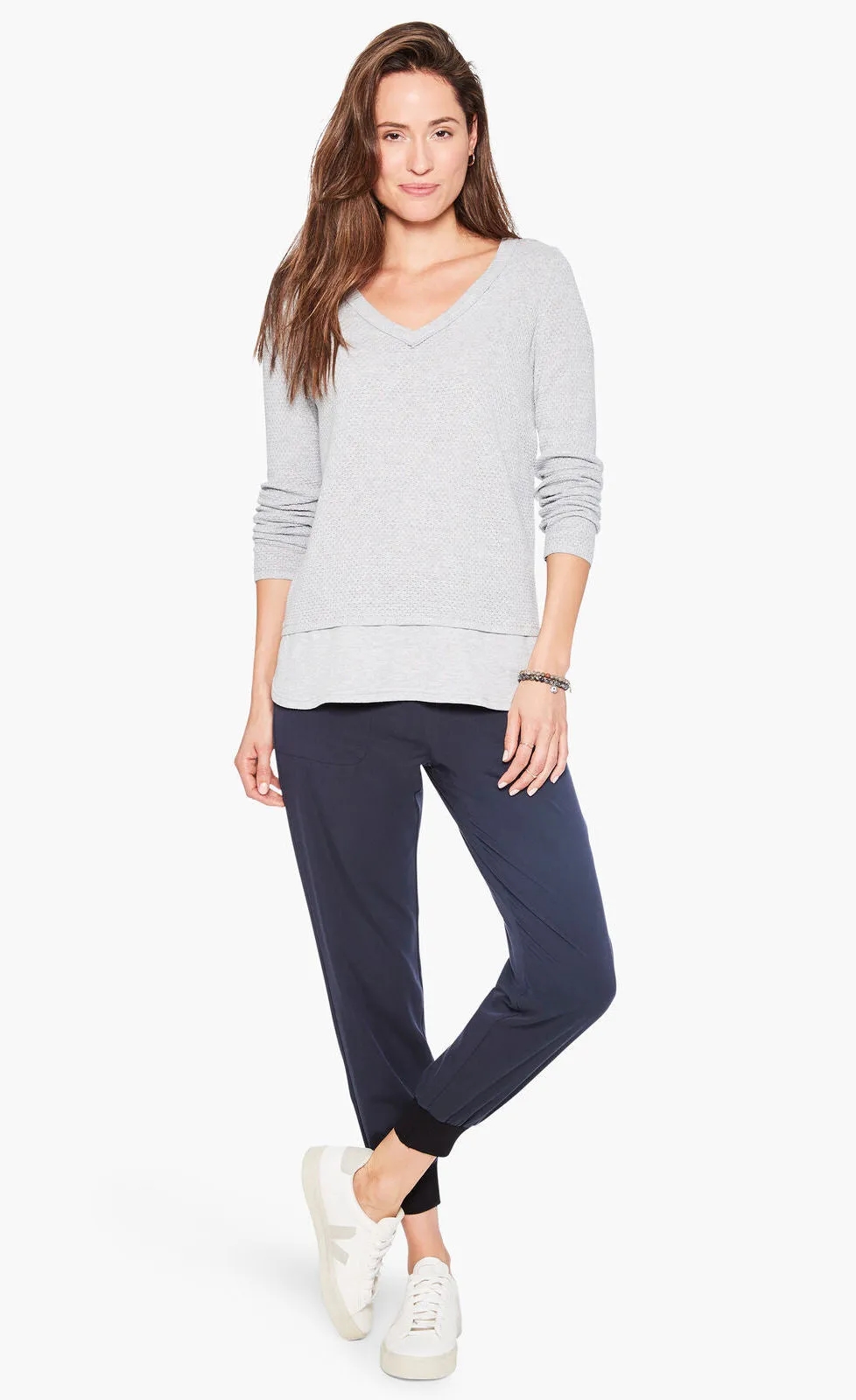 Nic Zoe Stretch Tencel Jogger