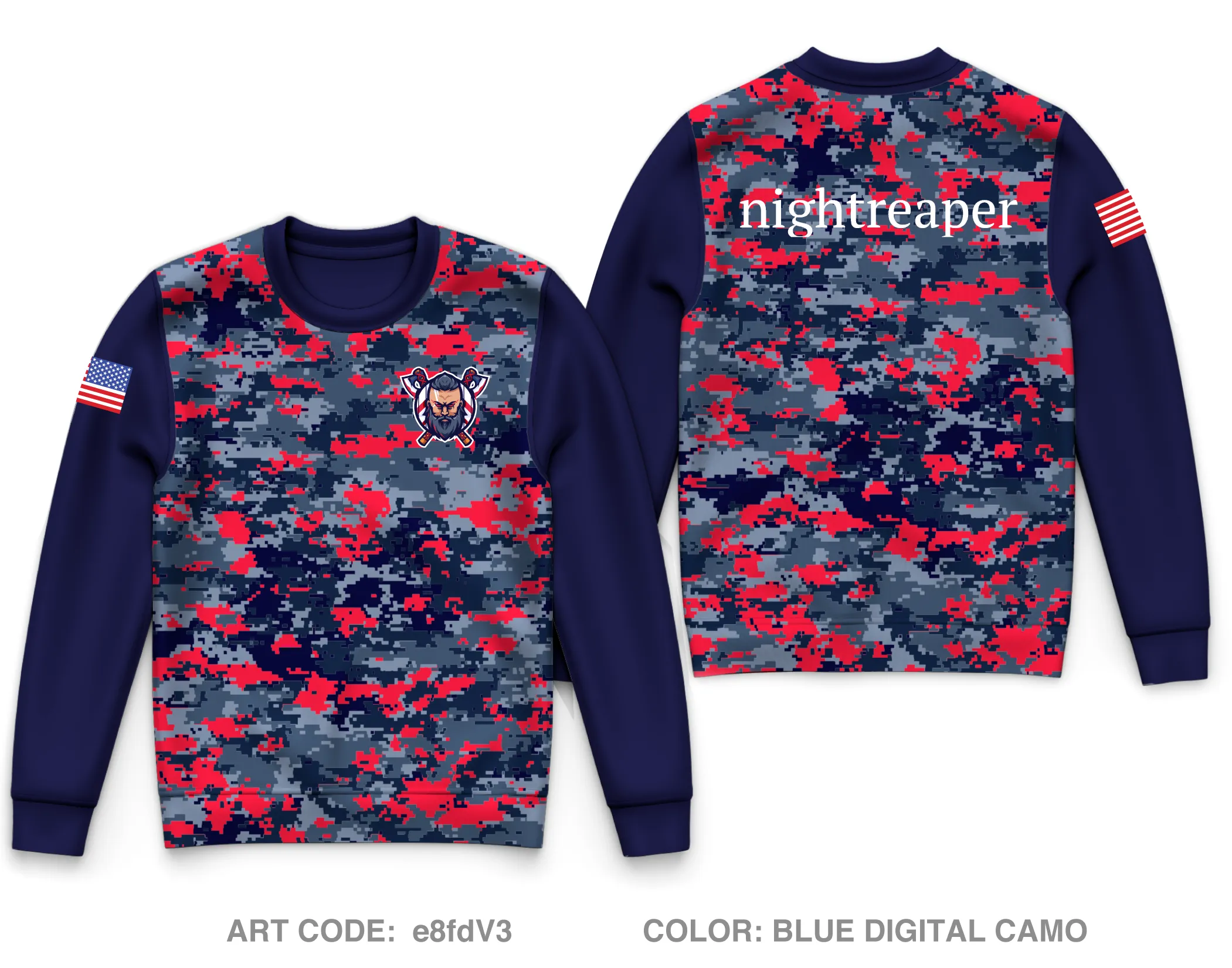 Nightreaper Core Men's Crewneck Performance Sweatshirt - e8fdV3