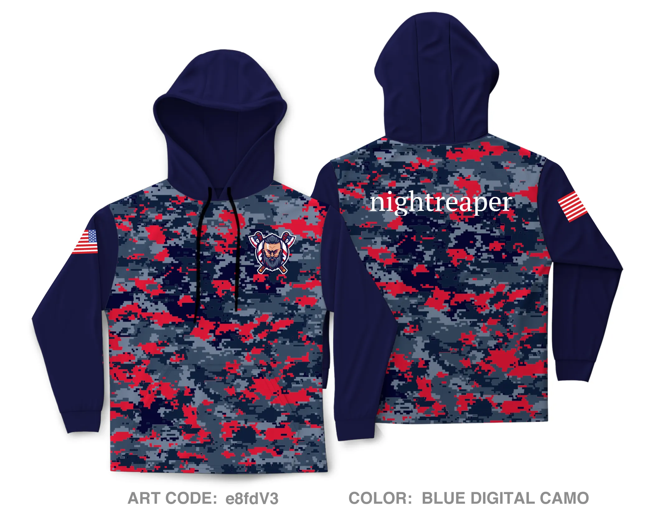 Nightreaper Core Men's Hooded Performance Sweatshirt - e8fdV3