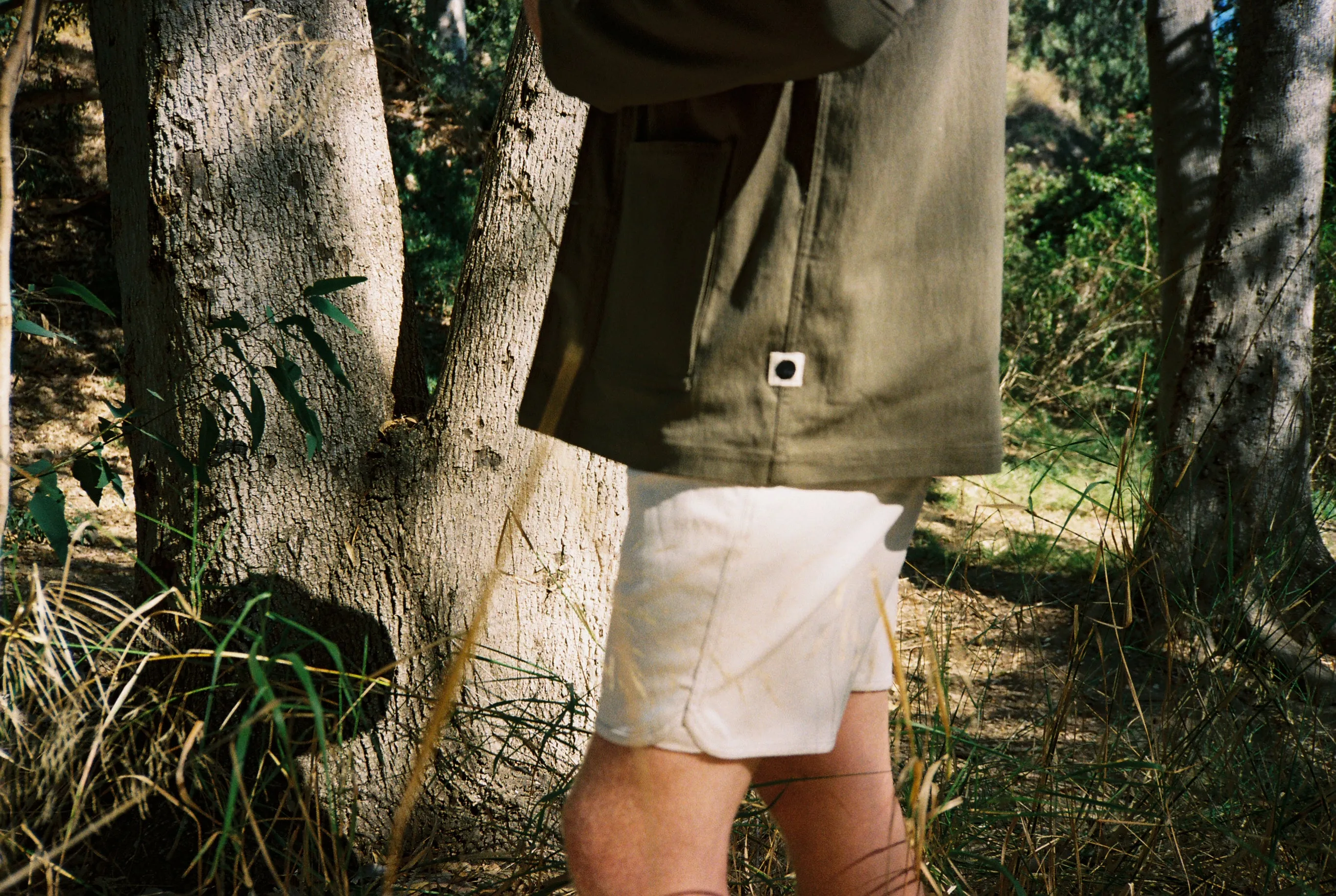 Ola Canvas Utility Short 01 - White