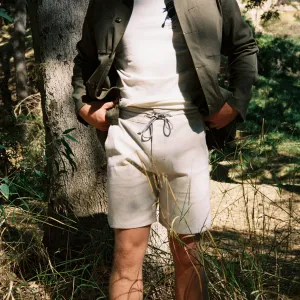 Ola Canvas Utility Short 01 - White