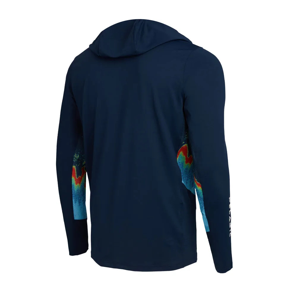 Pelagic Gear - Exo-Tech Hooded Fishing Shirt - Navy