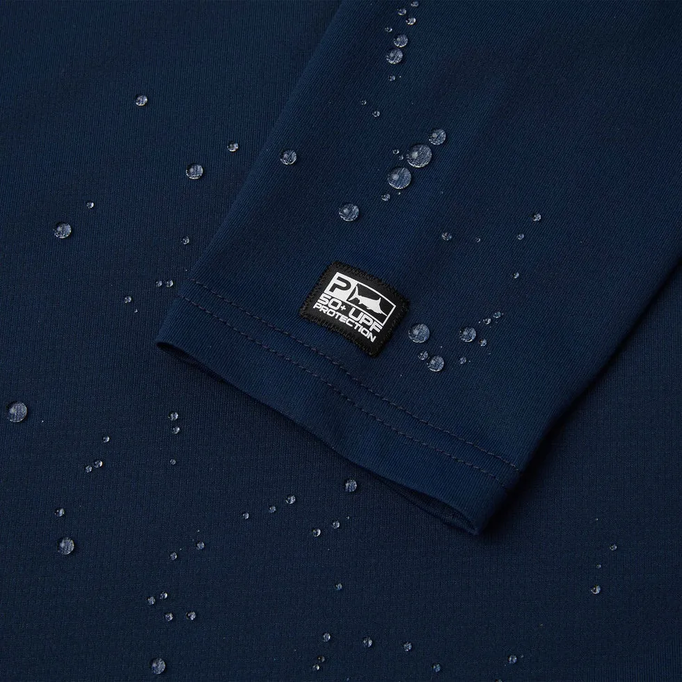 Pelagic Gear - Exo-Tech Hooded Fishing Shirt - Navy