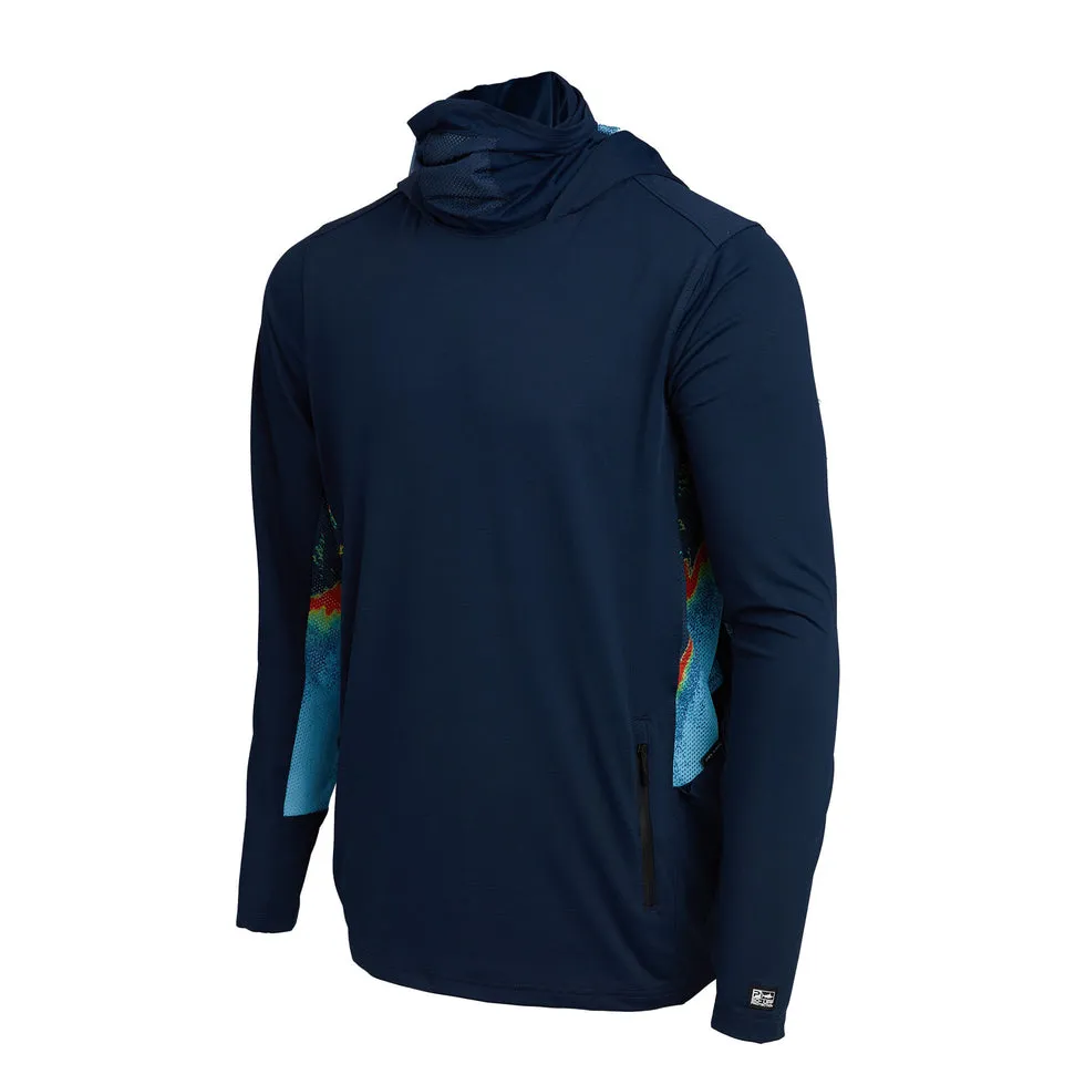 Pelagic Gear - Exo-Tech Hooded Fishing Shirt - Navy