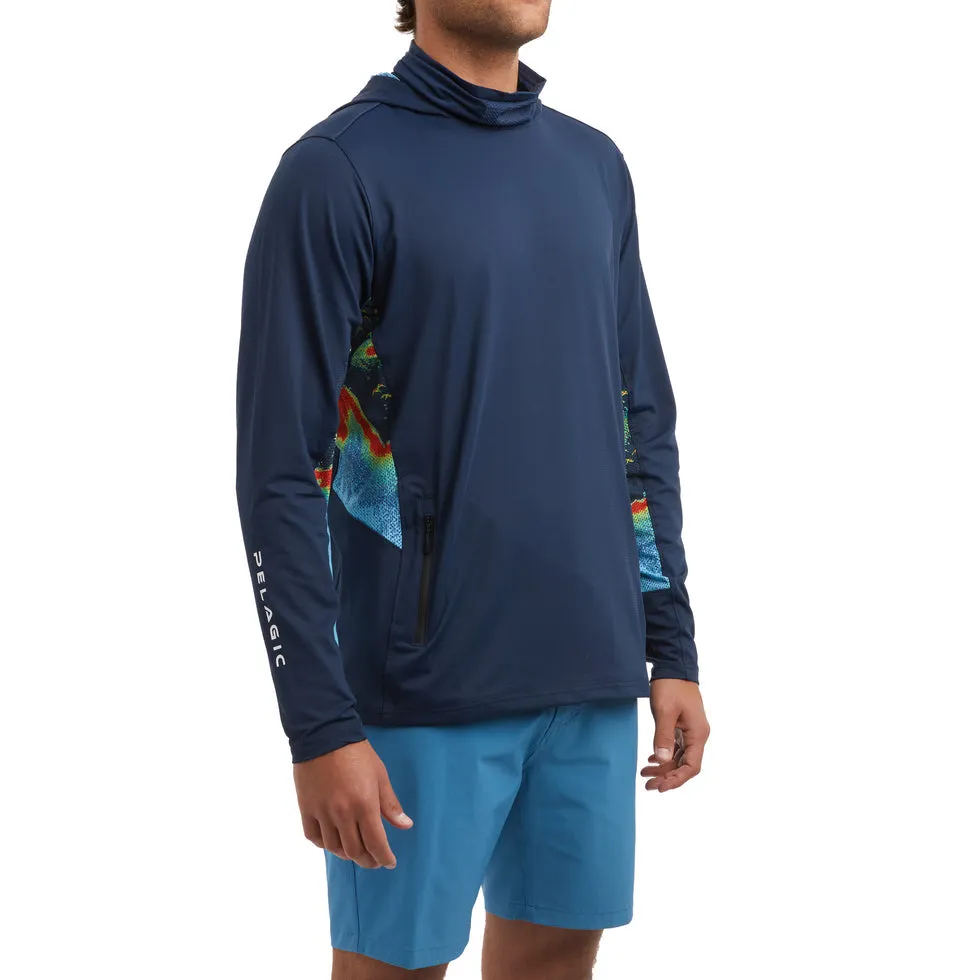 Pelagic Gear - Exo-Tech Hooded Fishing Shirt - Navy