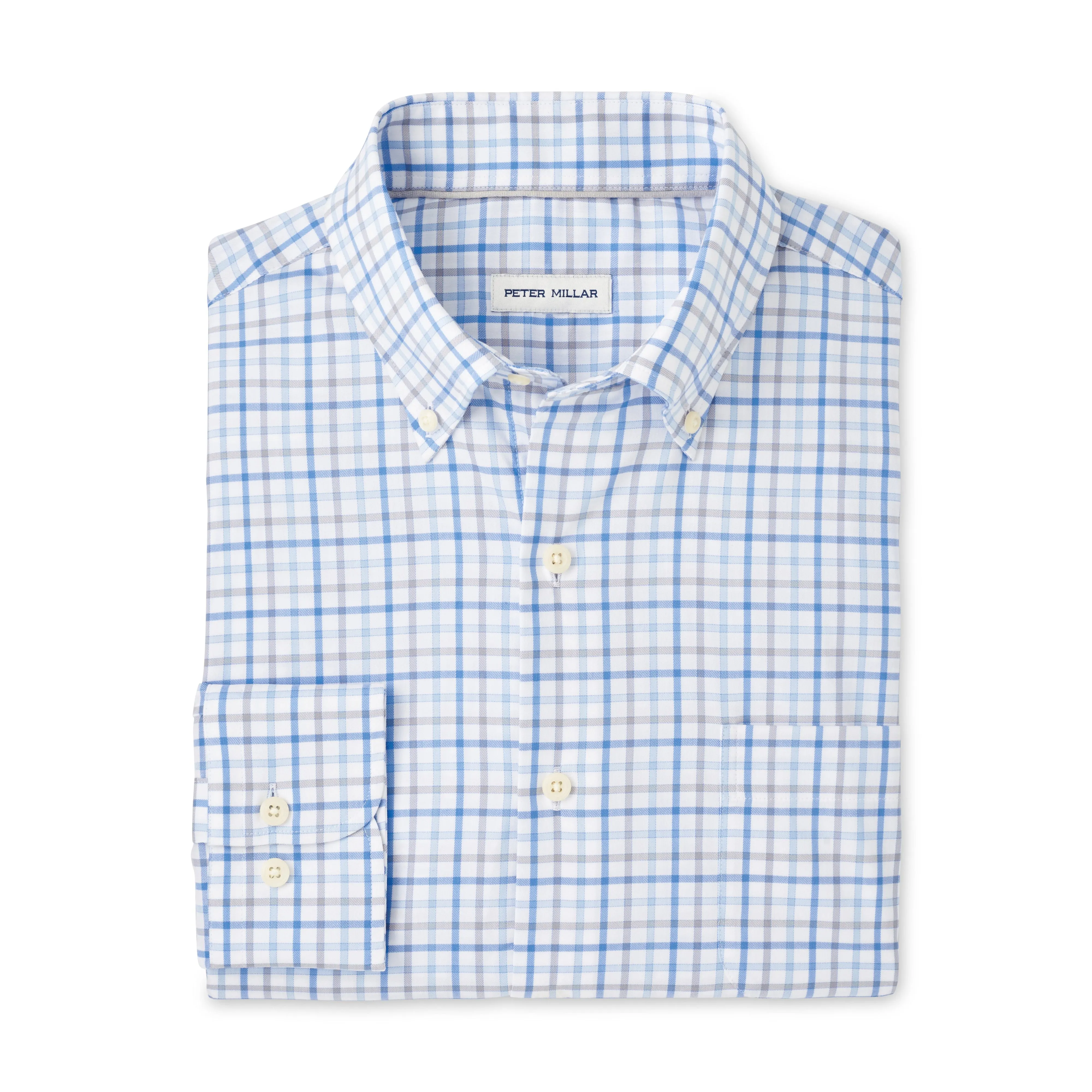 Peter Millar Calgary Crown Lite Cotton-Stretch Sport Shirt