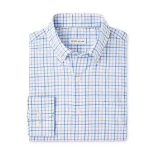 Peter Millar Calgary Crown Lite Cotton-Stretch Sport Shirt