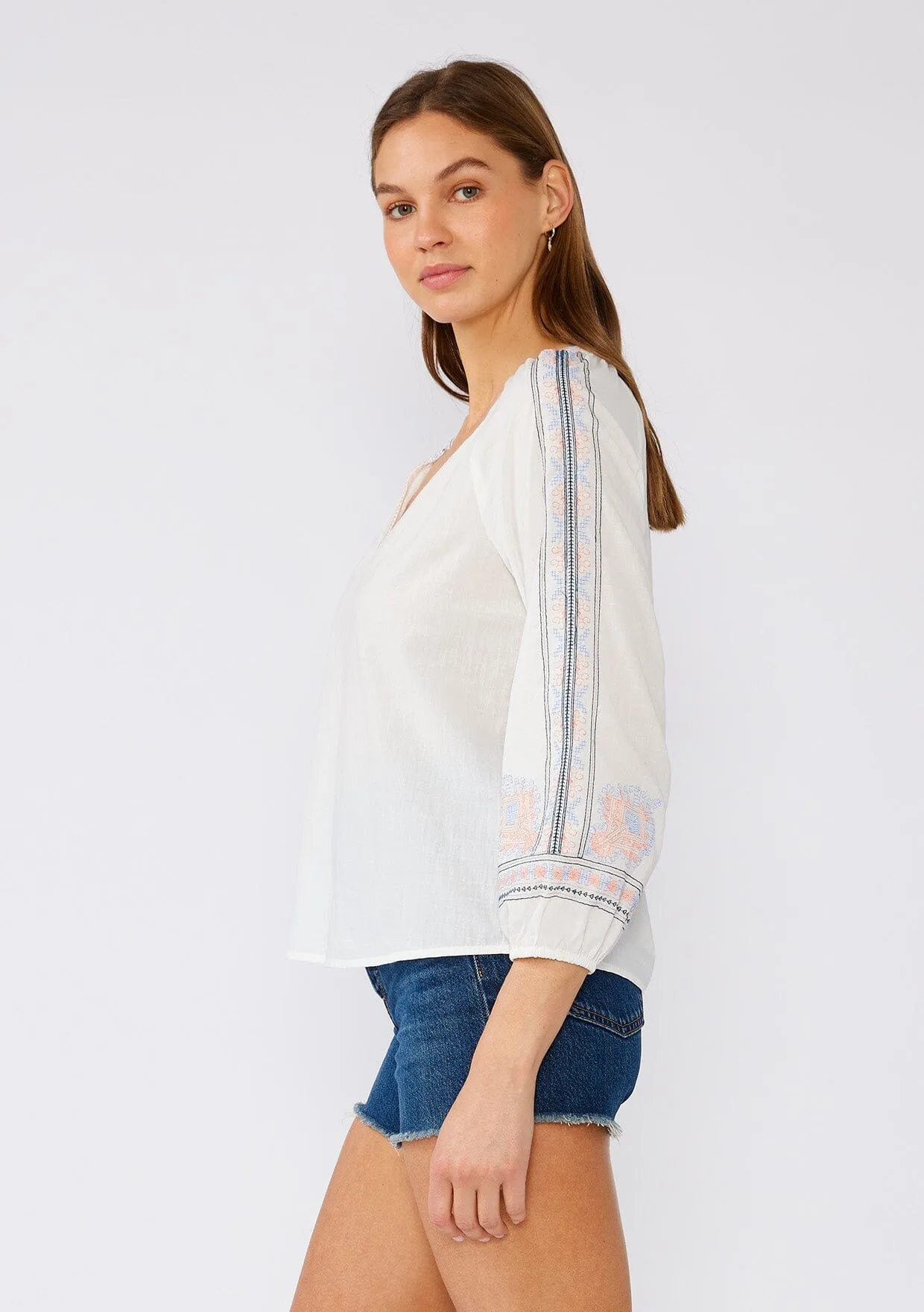 Pippa Embroidered Blouse