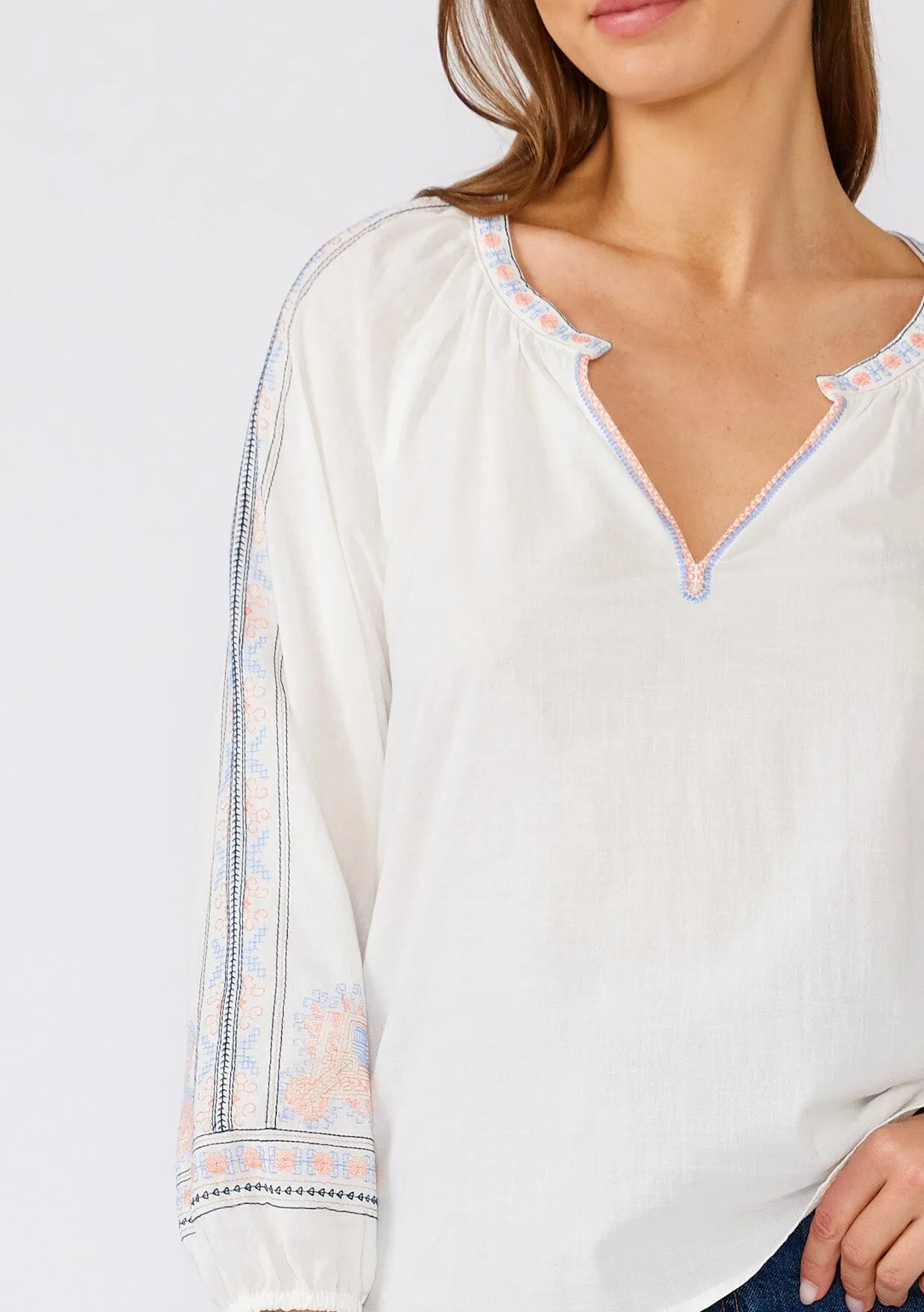 Pippa Embroidered Blouse
