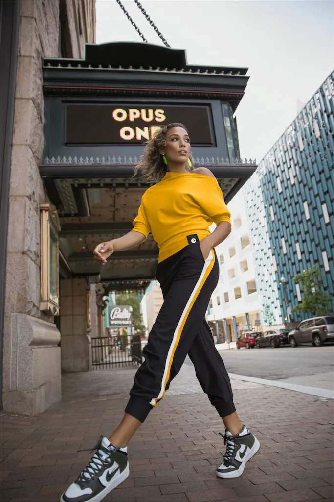 Pittsburgh Steelers Striped Jogger