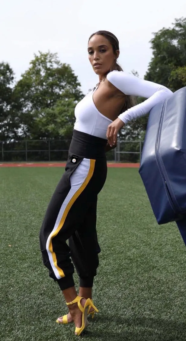 Pittsburgh Steelers Striped Jogger