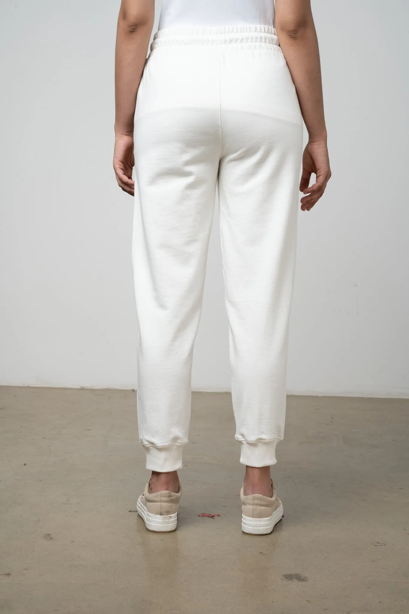 Polo Women Demi Track Jogger Off White