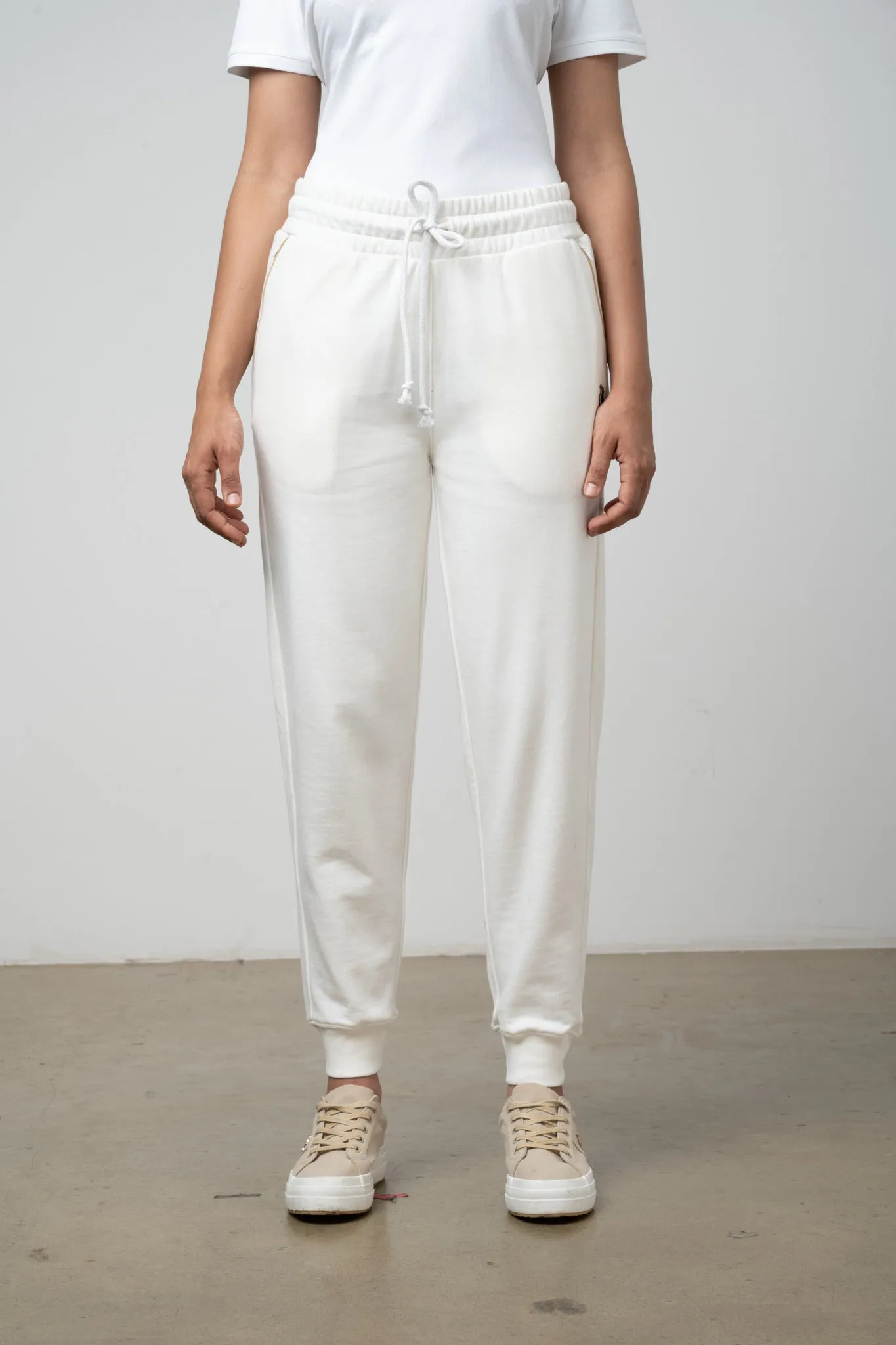 Polo Women Demi Track Jogger Off White