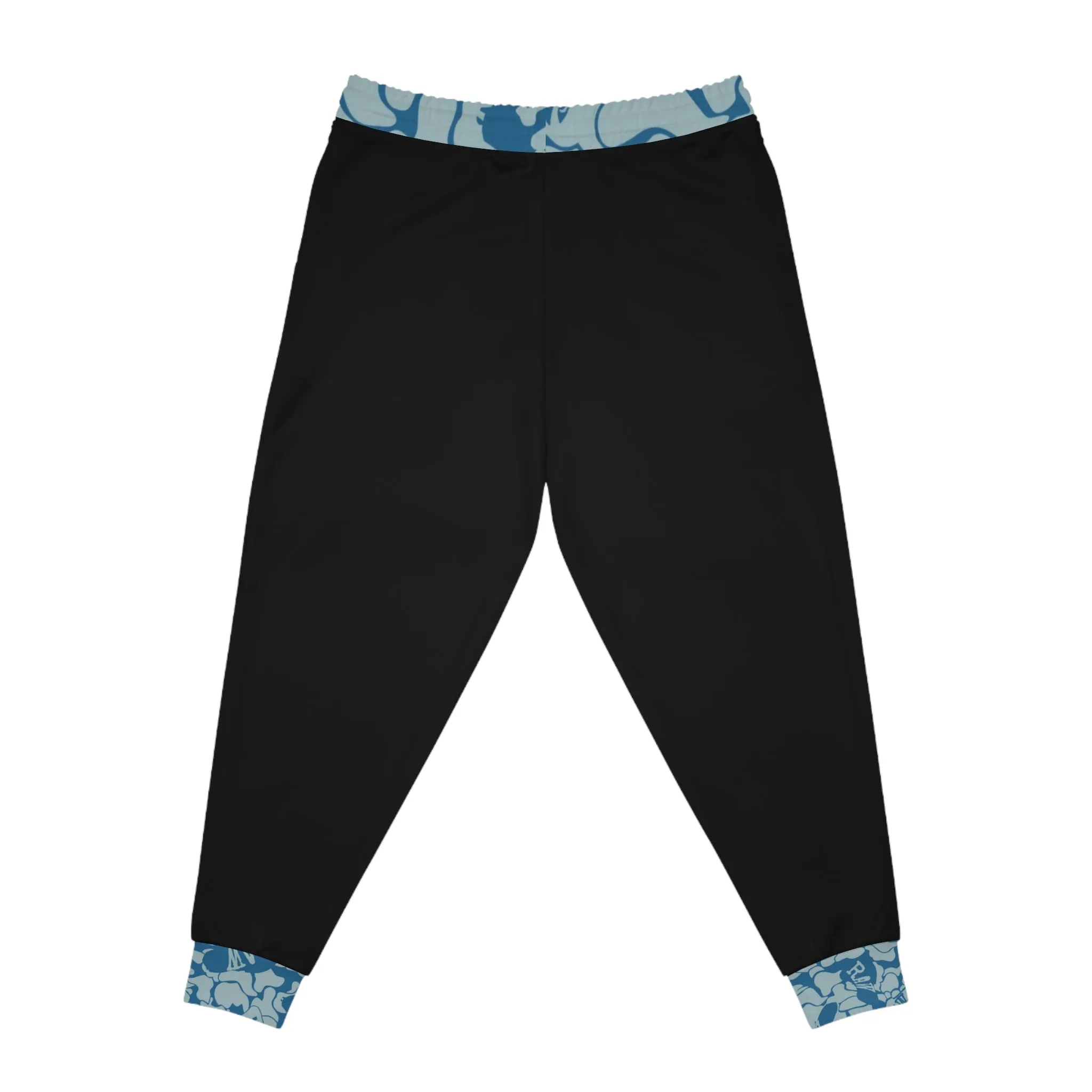 Raw Sushi "blue camo trim" Athletic Joggers