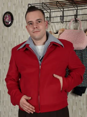 Ricky/Gab Jacket - Atomic Red ONLY SIZES S, L, XL LEFT