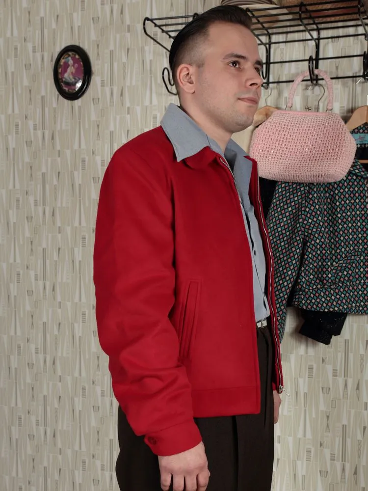Ricky/Gab Jacket - Atomic Red ONLY SIZES S, L, XL LEFT