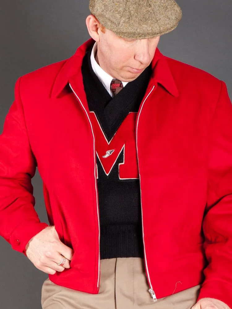 Ricky/Gab Jacket - Atomic Red ONLY SIZES S, L, XL LEFT