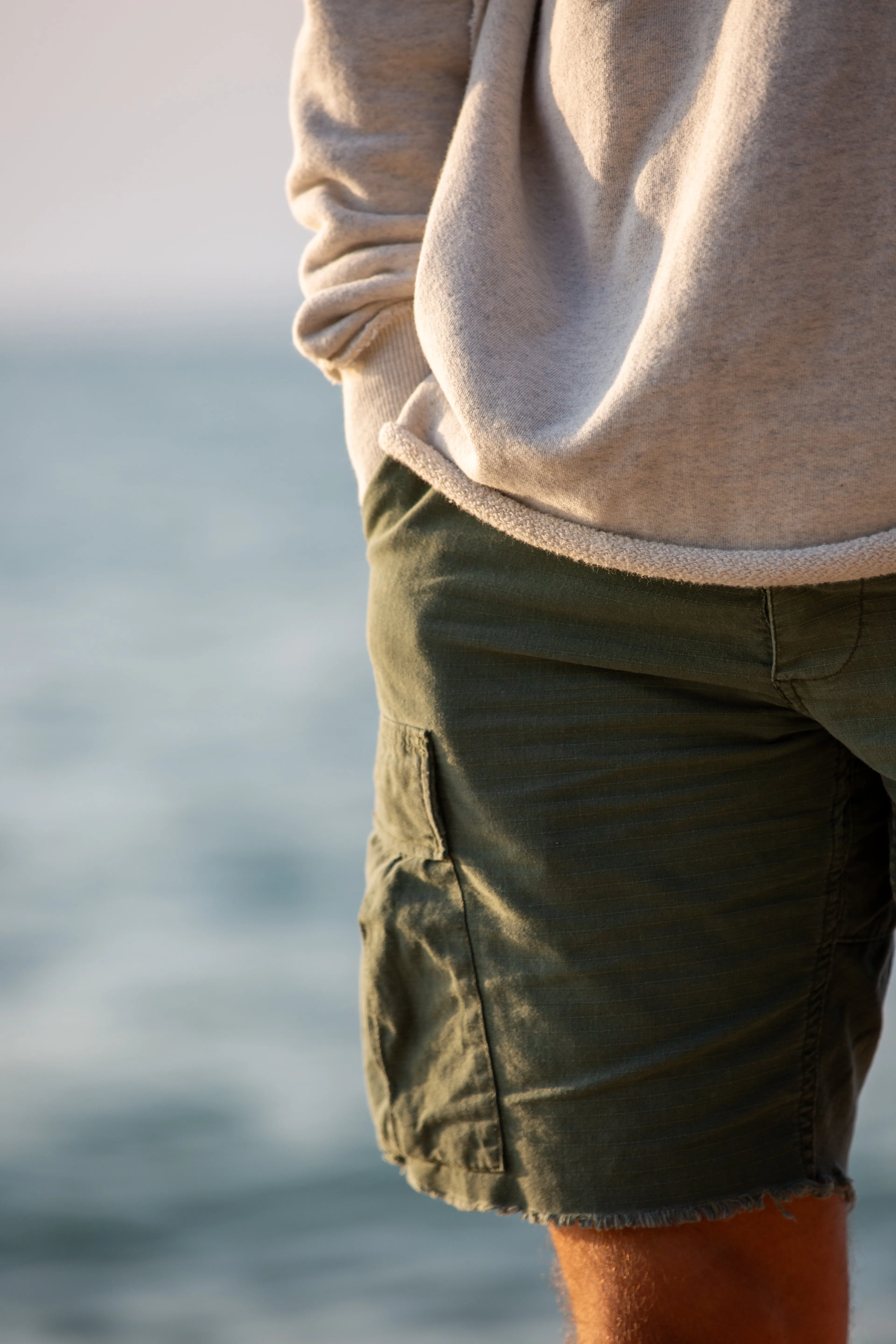 RIPSTOP R&R CARGO SHORT - ARMY