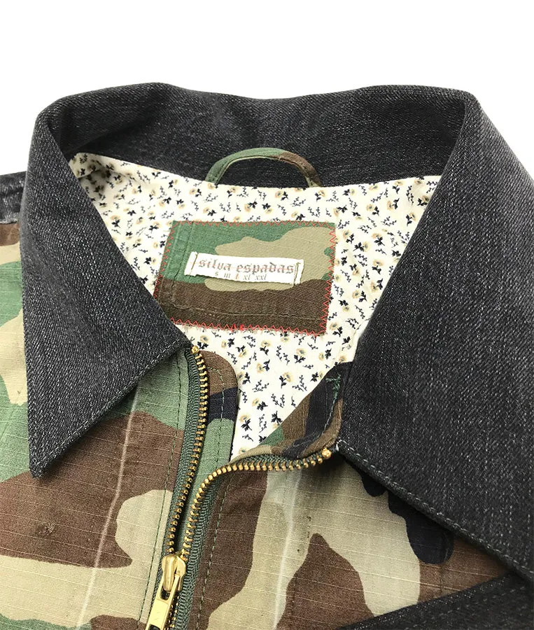 SE4-Camo Denim Jacket
